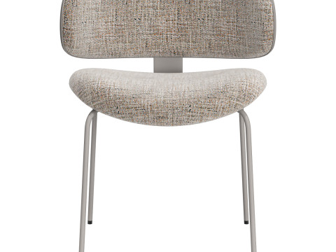 Black tie natalia chair Modelo 3D