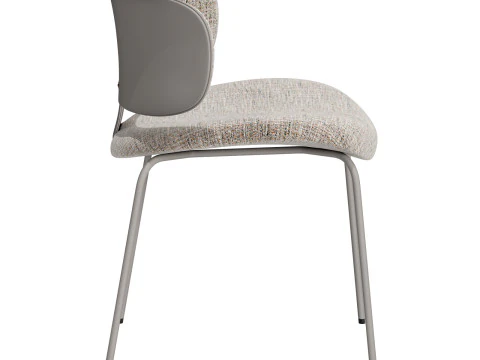Black tie natalia chair 3D Model