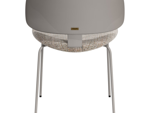 Black tie natalia chair Modelo 3D