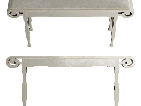 Chinese console 001 3D Model