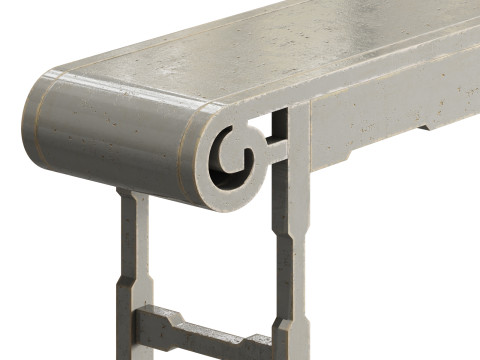 Chinese console 001 3D Model