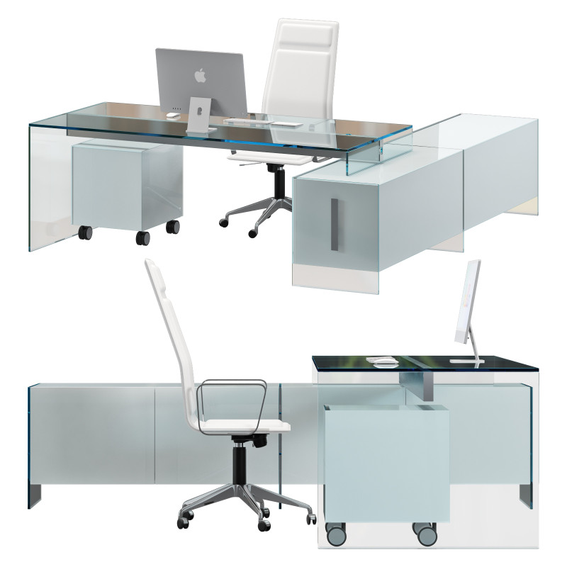Gallotti and radice air 1 desk Modelo 3D .c4d .max .obj .3ds .fbx .stl .blend