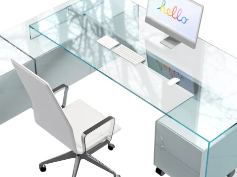 Gallotti and radice air 1 desk 3D Model
