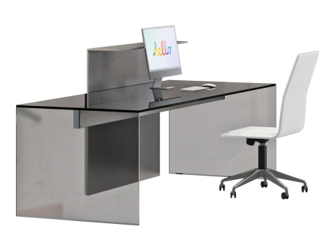 Gallotti and radice air desk modesty Modelo 3D