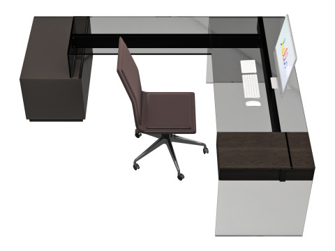 Gallotti and radice air desk w 3D मॉडल