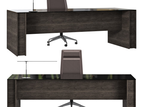 Gallotti and radice milano desk Modelo 3D