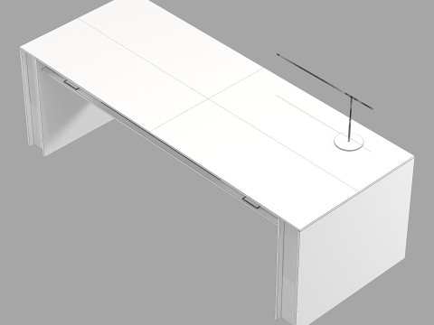 Gallotti and radice milano desk Modello 3D