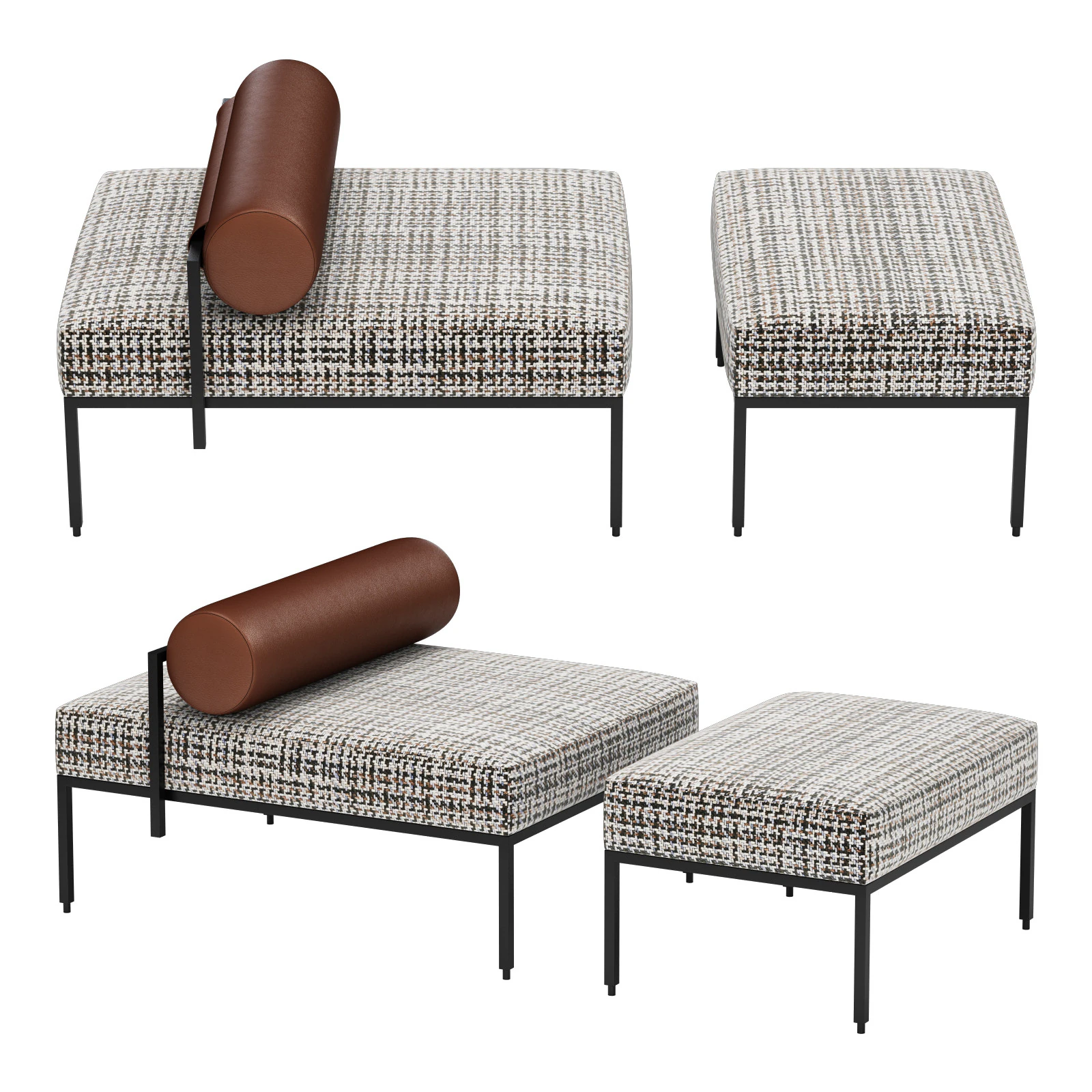 Banco Gallotti e Radice Oly Modelo 3D .c4d .max .obj .3ds .fbx .stl .blend 