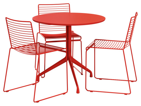 Hay dining set hee chair-AAC table Modelo 3D