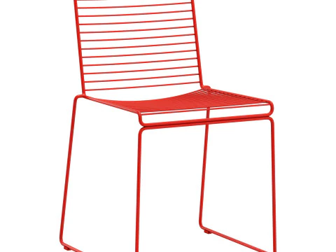 Hay dining set hee chair-AAC table 3D Model