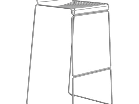 HAY hee-bar stool high Modelo 3D
