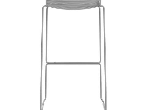 HAY hee-bar stool high Modelo 3D