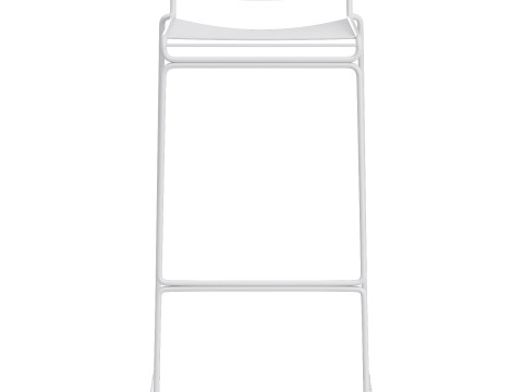HAY hee-bar stool low Modèle 3D