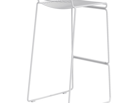 HAY hee-bar stool low Modèle 3D