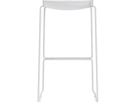 HAY hee-bar stool low Modèle 3D