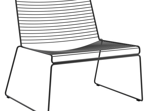HAY hee-lounge chair Modelo 3D