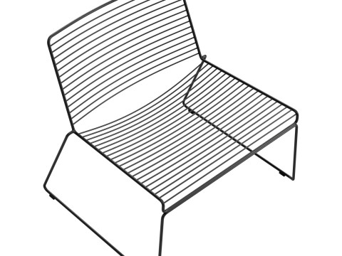 HAY hee-lounge chair Modelo 3D