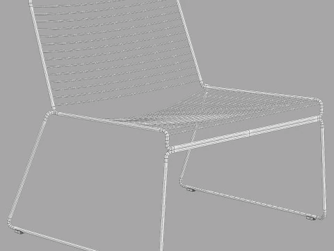 HAY 희라운지 체어 3D 모델