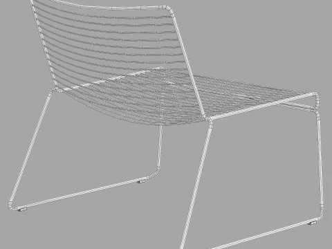 HAY 희라운지 체어 3D 모델