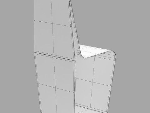 Lusent35 press pause chair Modelo 3D