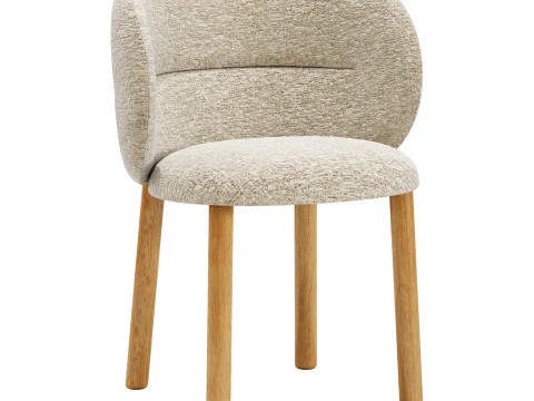 Moroso set da pranzo get lucky sedia-fila tavolo 180x95 Modello 3D