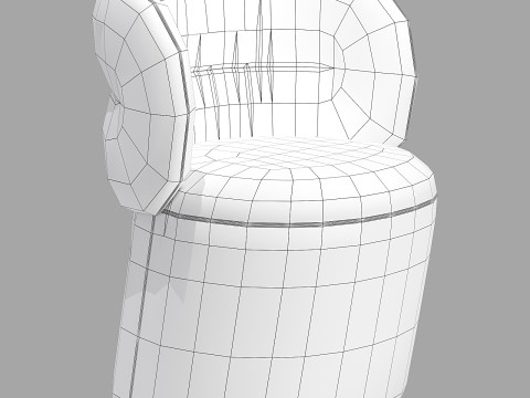Moroso get lucky armchair Modelo 3D