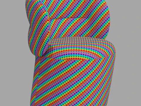 Moroso get lucky armchair 3D Model