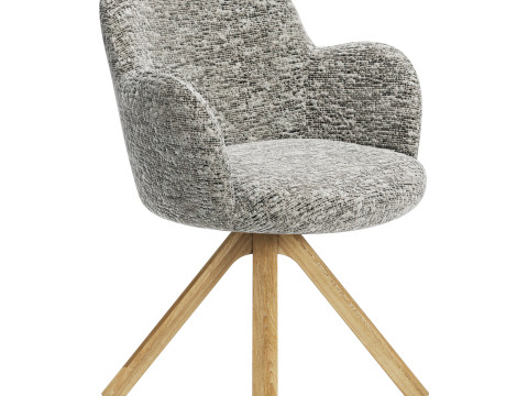 Moroso Tulp Swivel Chair Modelo 3D