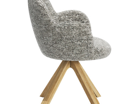 Moroso Tulp Swivel Chair 3D मॉडल