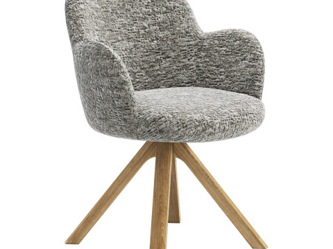Moroso Tulp Swivel Chair 3D मॉडल