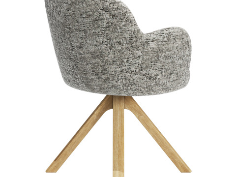 Moroso Tulp Swivel Chair 3D मॉडल