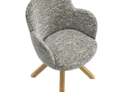 Moroso Tulp Drehstuhl 3D Modell