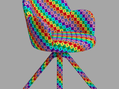Moroso Tulp Swivel Chair 3D मॉडल