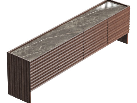 Moroso rows sideboard 3D Model