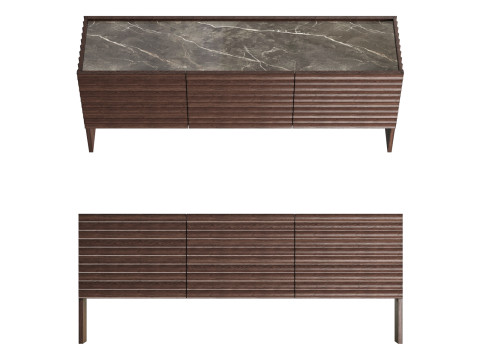 Moroso rows sideboard 3D Model