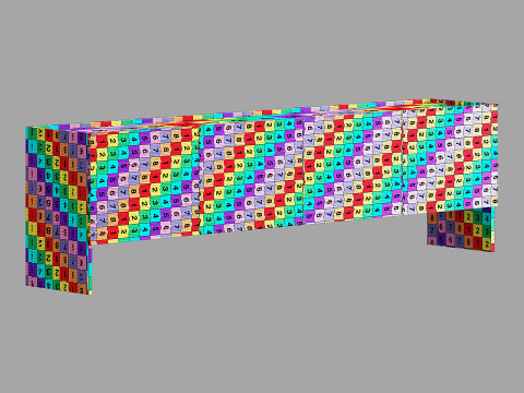 Moroso rows sideboard 3D Model