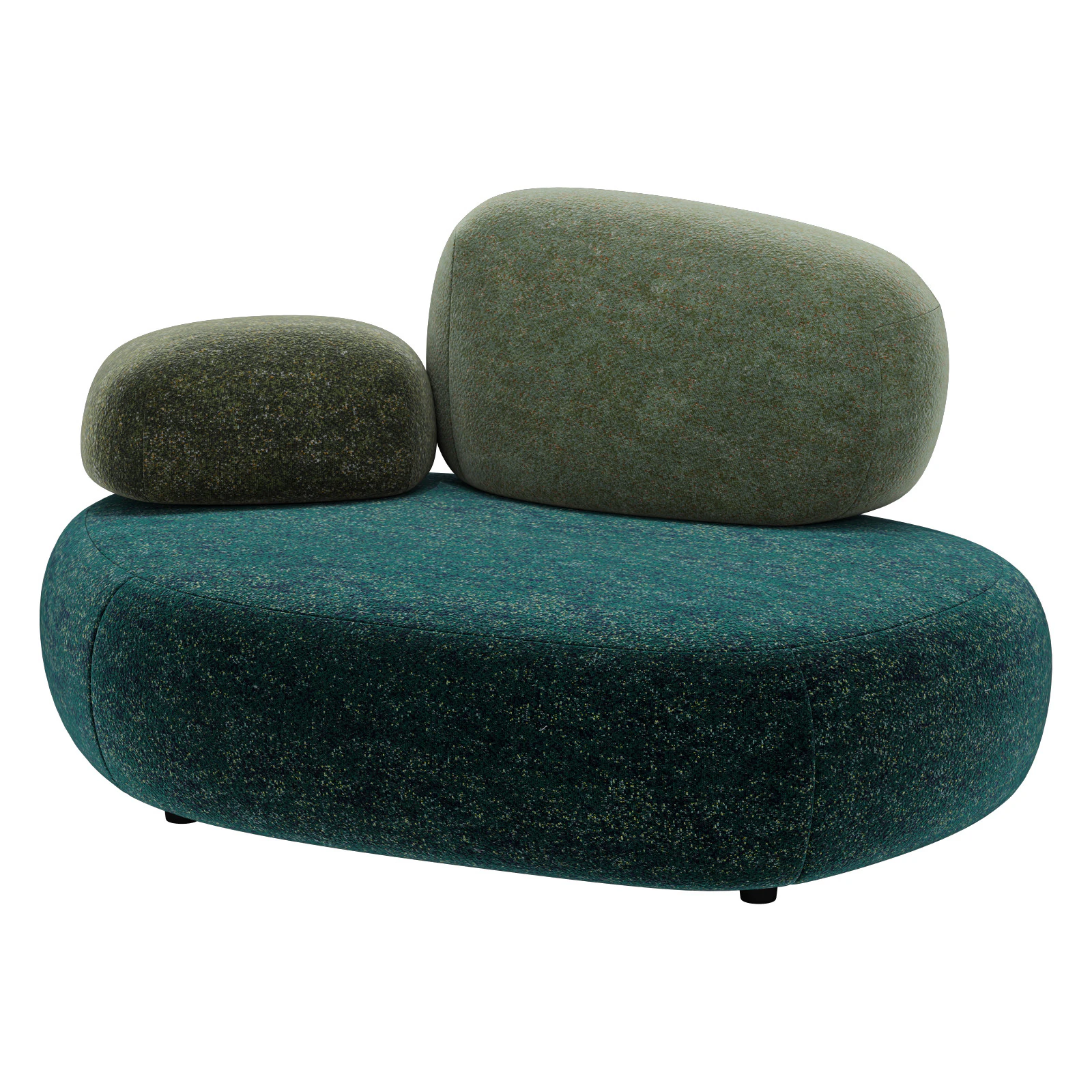 Moroso pebble element A1 3D Model .c4d .max .obj .3ds .fbx .stl .blend 