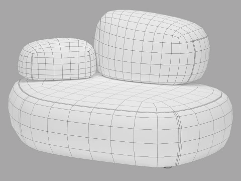 Moroso pebble element A1 3D Model