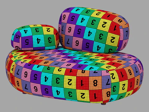 Moroso pebble element A1 3D Model