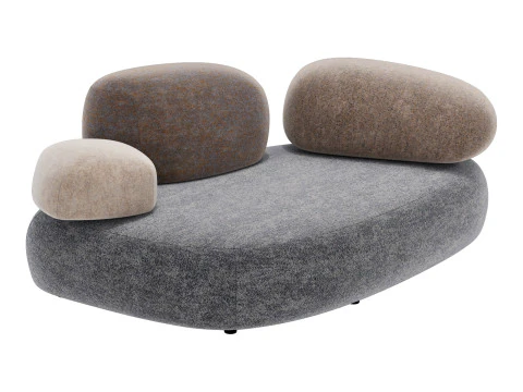 Moroso pebble element B3 3D Model