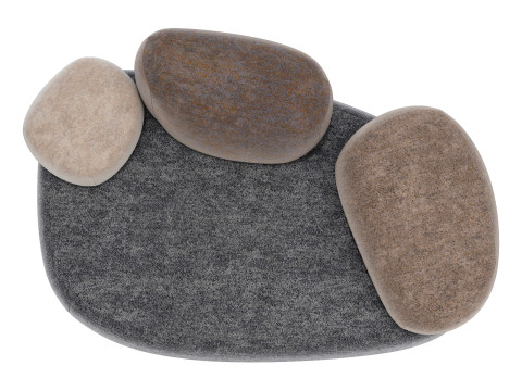 Moroso pebble element B3 3D Model