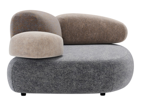 Moroso pebble element B3 3D Model