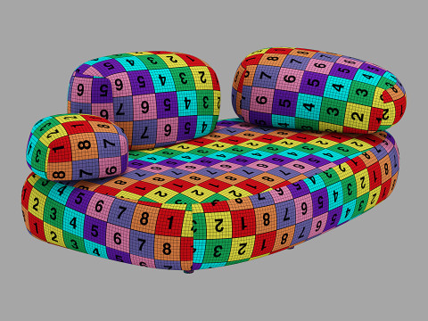 Moroso pebble element B3 3D Model