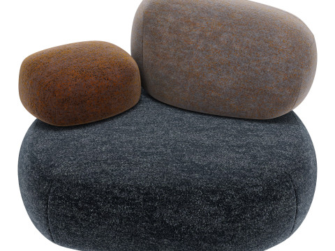 Moroso pebble element C2 3D Model