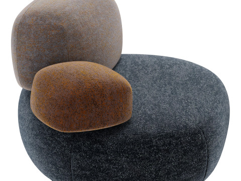 Moroso pebble element C2 3D Model