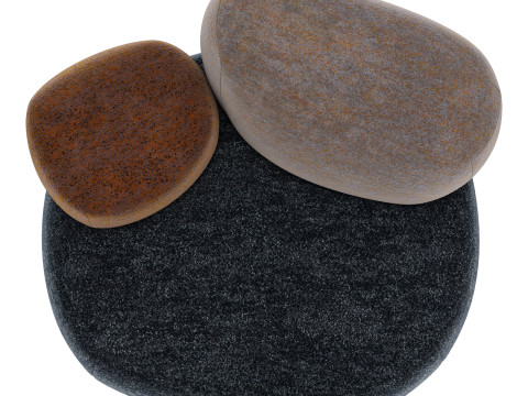 Moroso pebble element C2 3D Model