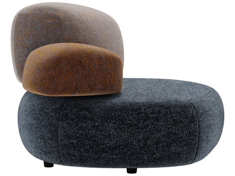 Moroso pebble element C2 3D Model
