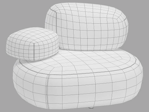 Moroso pebble element C2 3D Model