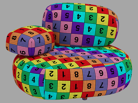 Moroso pebble element C2 3D Model