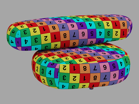 Moroso pebble element C4 3D Model